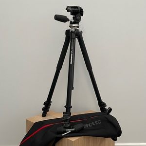 Manfrotto 294 Tripod MT294A3 With 804RC2 Head
